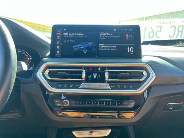 used 2022 BMW X3 car, priced at $46,500