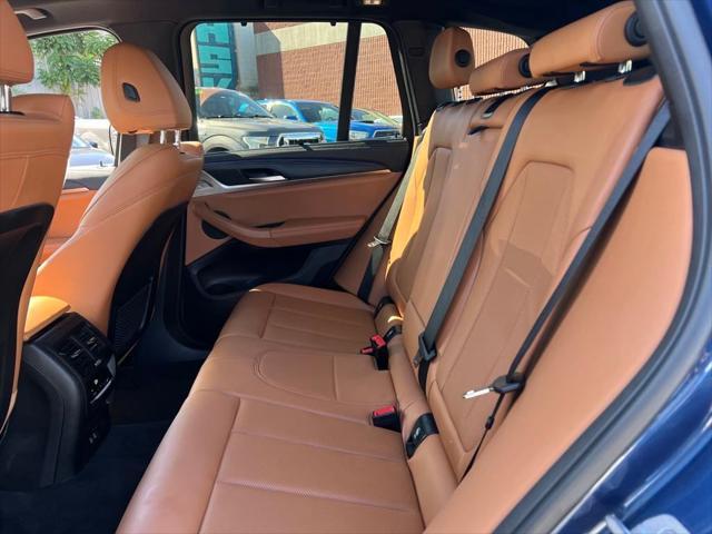 used 2022 BMW X3 car, priced at $46,500