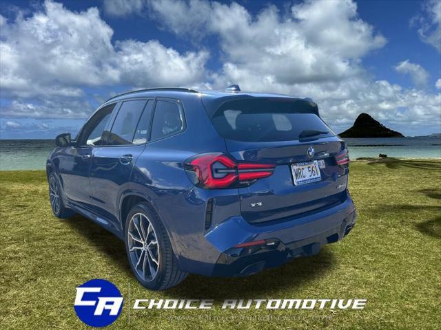 used 2022 BMW X3 car, priced at $46,500