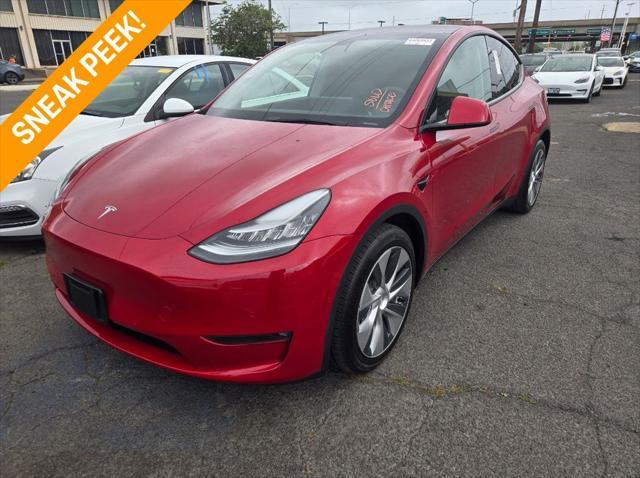 used 2021 Tesla Model Y car, priced at $32,000