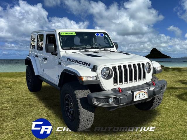 used 2021 Jeep Wrangler Unlimited car, priced at $45,000