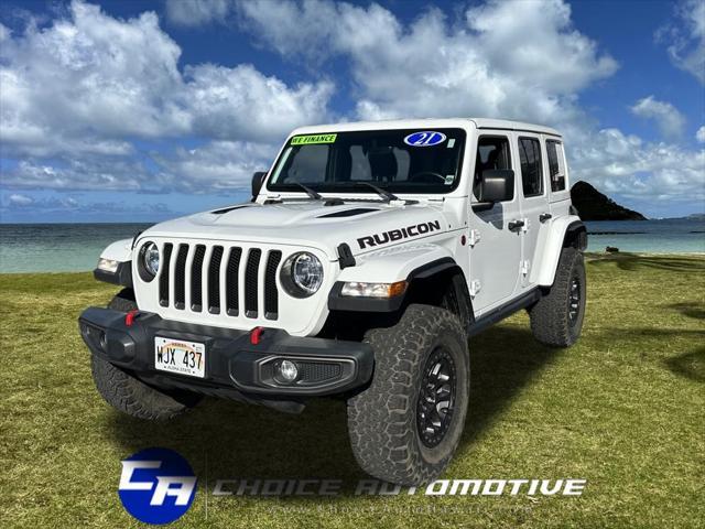 used 2021 Jeep Wrangler Unlimited car, priced at $45,000