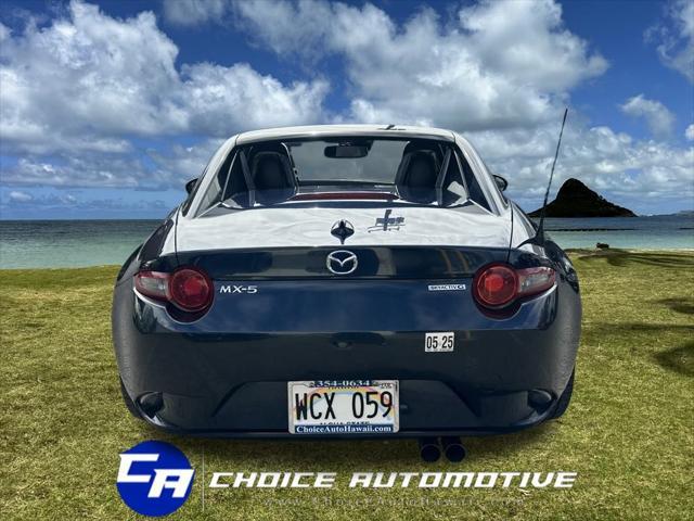 used 2021 Mazda MX-5 Miata RF car, priced at $23,500