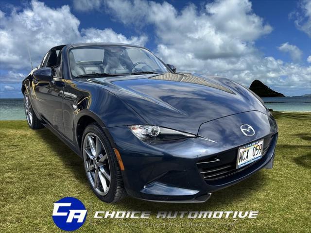 used 2021 Mazda MX-5 Miata RF car, priced at $23,500