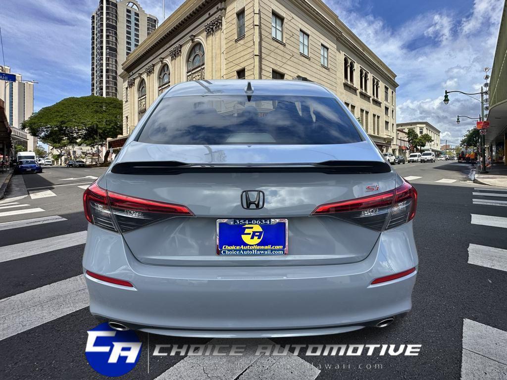 used 2022 Honda Civic Si car, priced at $33,500