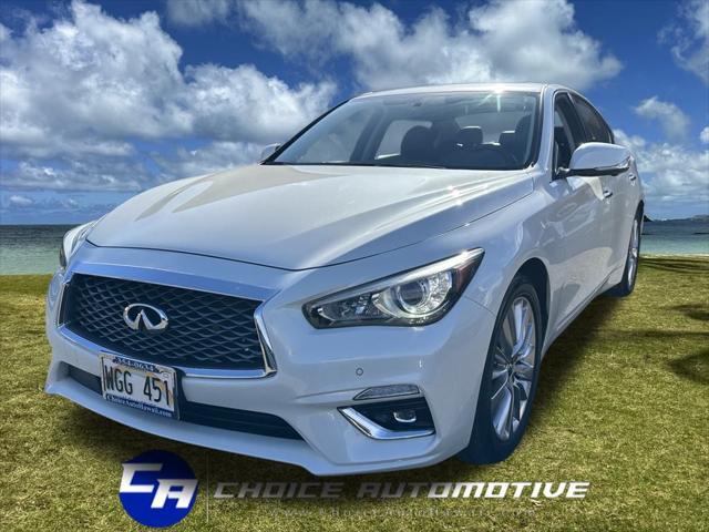 used 2021 INFINITI Q50 car, priced at $27,500