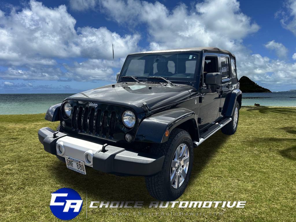 used 2015 Jeep Wrangler Unlimited car, priced at $15,000