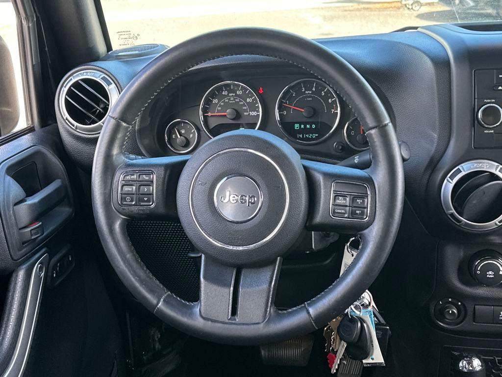 used 2015 Jeep Wrangler Unlimited car, priced at $15,000