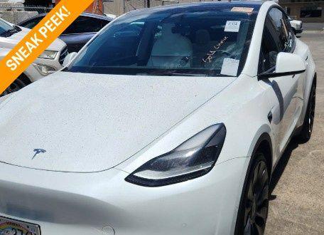 used 2021 Tesla Model Y car, priced at $35,000