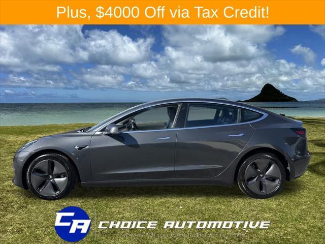 used 2018 Tesla Model 3 car, priced at $23,500