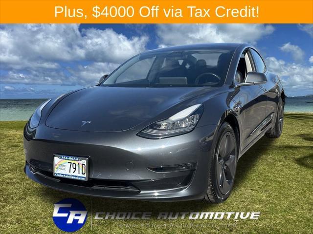 used 2018 Tesla Model 3 car, priced at $23,500