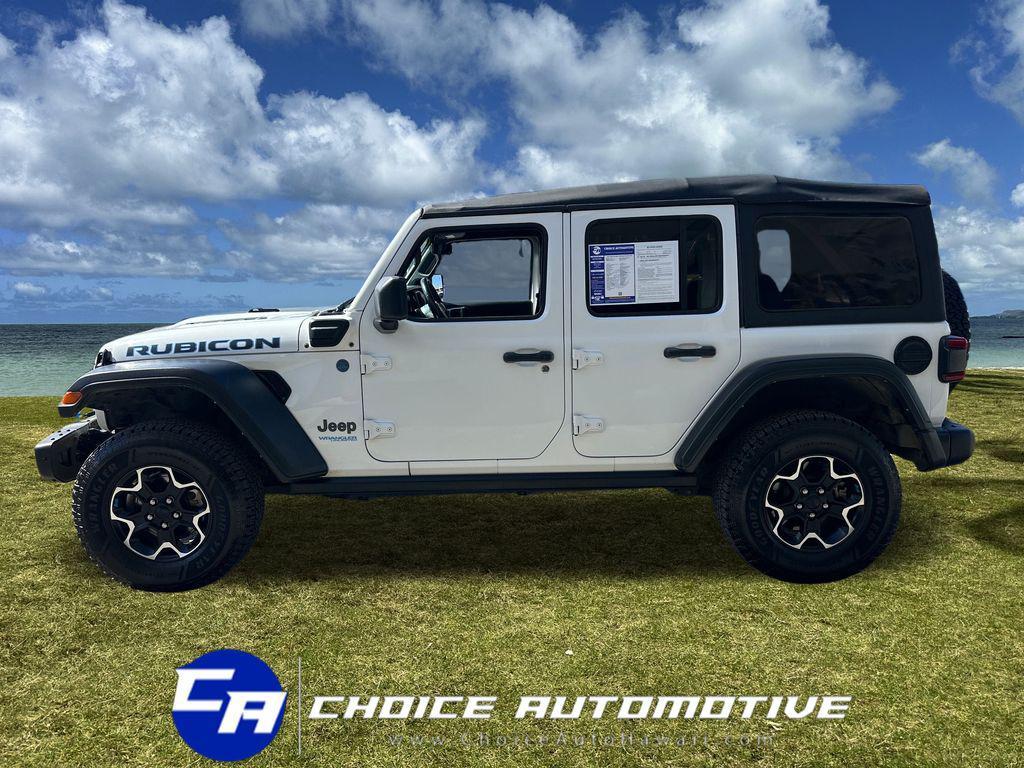 used 2022 Jeep Wrangler Unlimited 4xe car, priced at $31,500