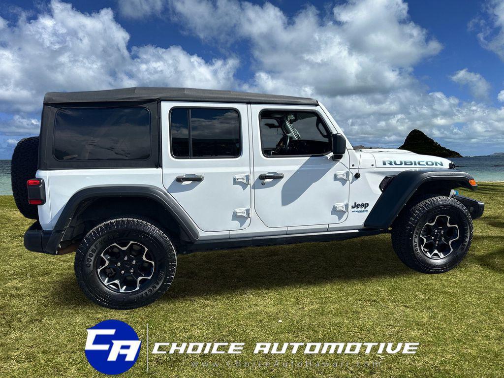 used 2022 Jeep Wrangler Unlimited 4xe car, priced at $31,500