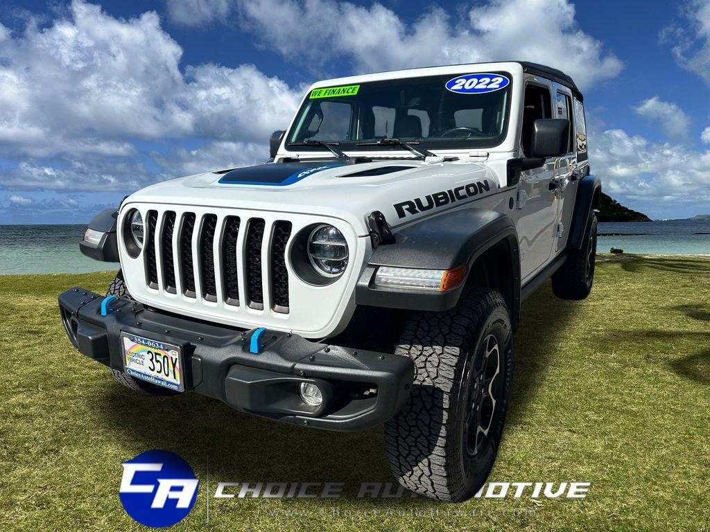 used 2022 Jeep Wrangler Unlimited 4xe car, priced at $31,500