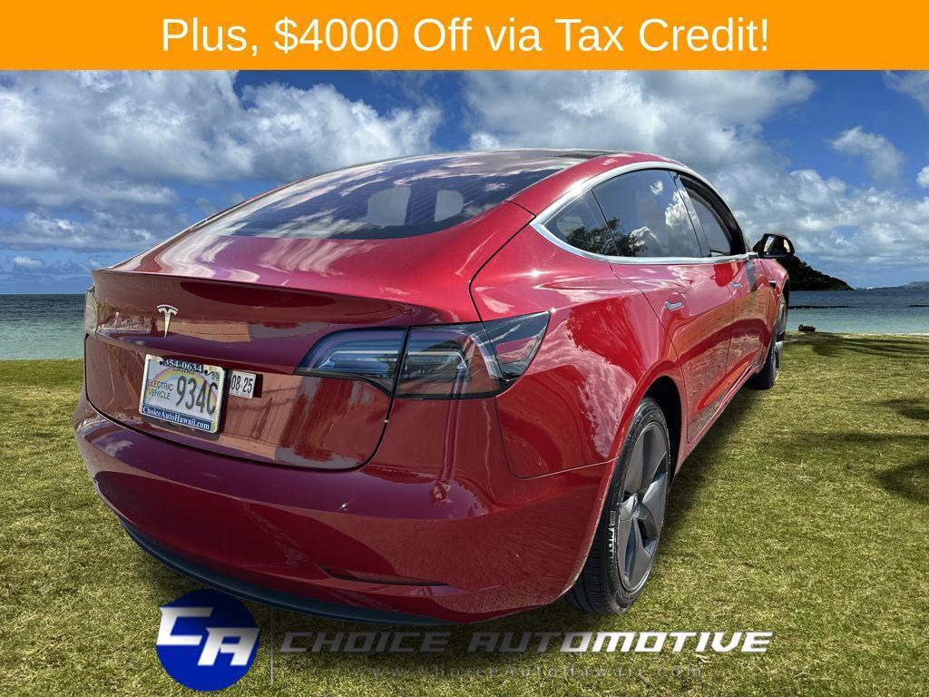 used 2018 Tesla Model 3 car, priced at $21,000