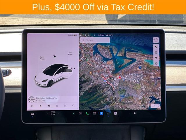 used 2021 Tesla Model 3 car, priced at $24,000