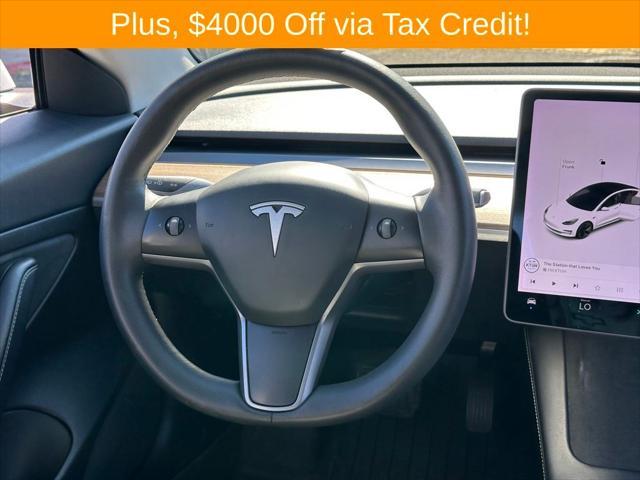 used 2021 Tesla Model 3 car, priced at $24,000