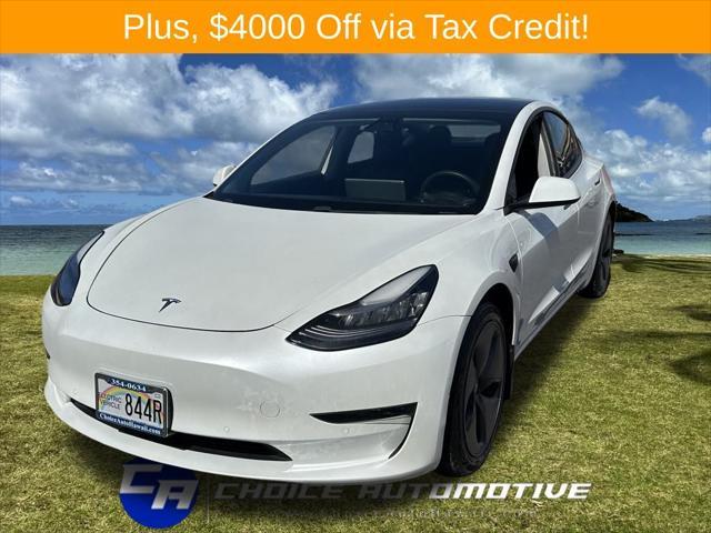 used 2021 Tesla Model 3 car, priced at $24,000