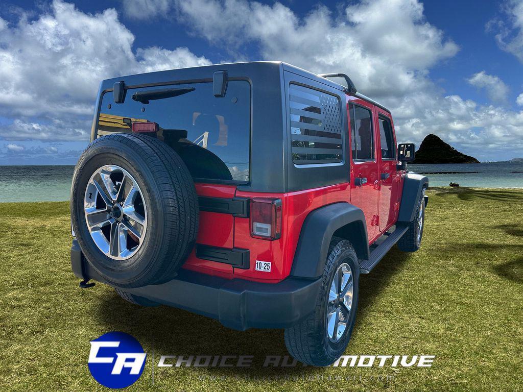 used 2017 Jeep Wrangler Unlimited car, priced at $25,000