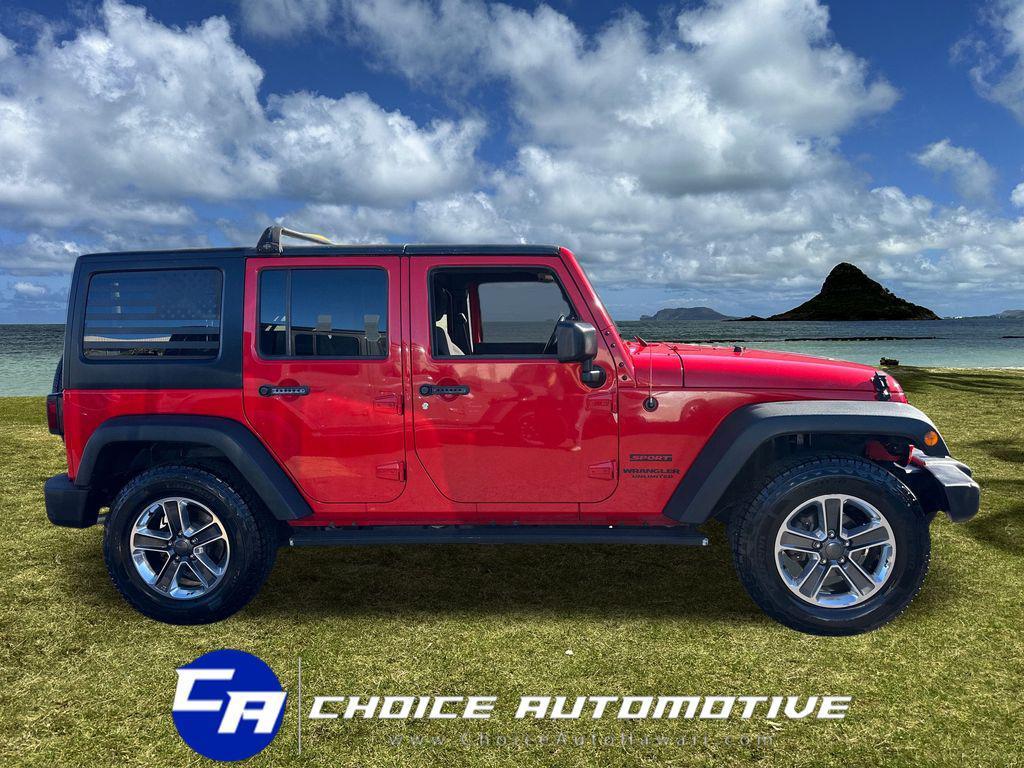 used 2017 Jeep Wrangler Unlimited car, priced at $25,000