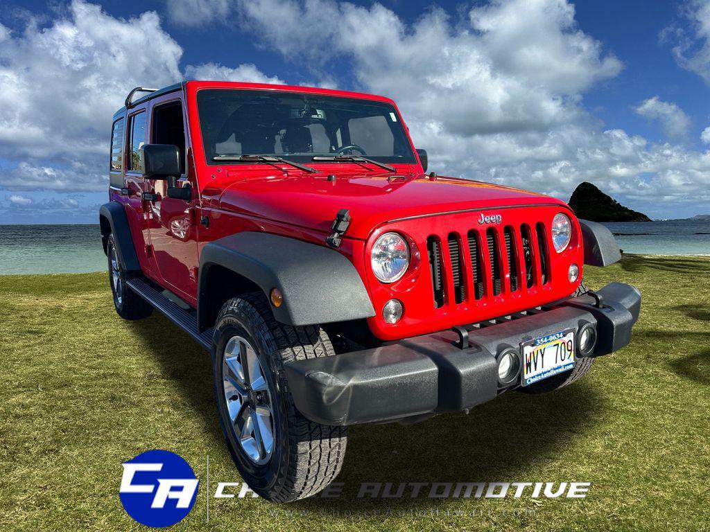 used 2017 Jeep Wrangler Unlimited car, priced at $25,000