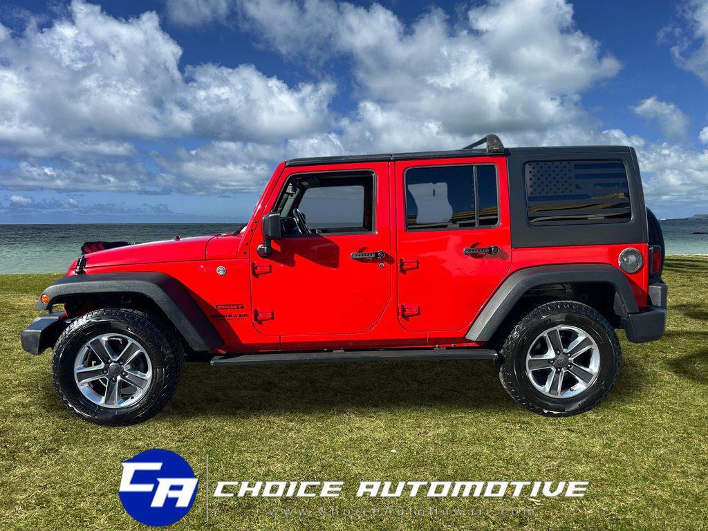 used 2017 Jeep Wrangler Unlimited car, priced at $25,000