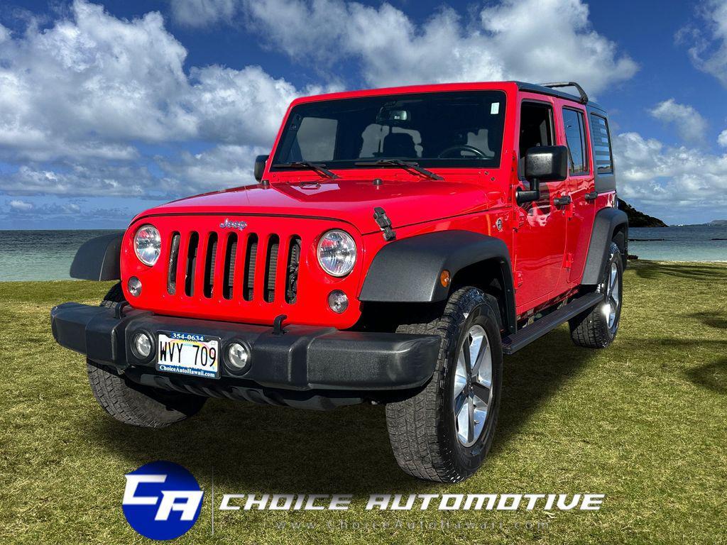 used 2017 Jeep Wrangler Unlimited car, priced at $25,000
