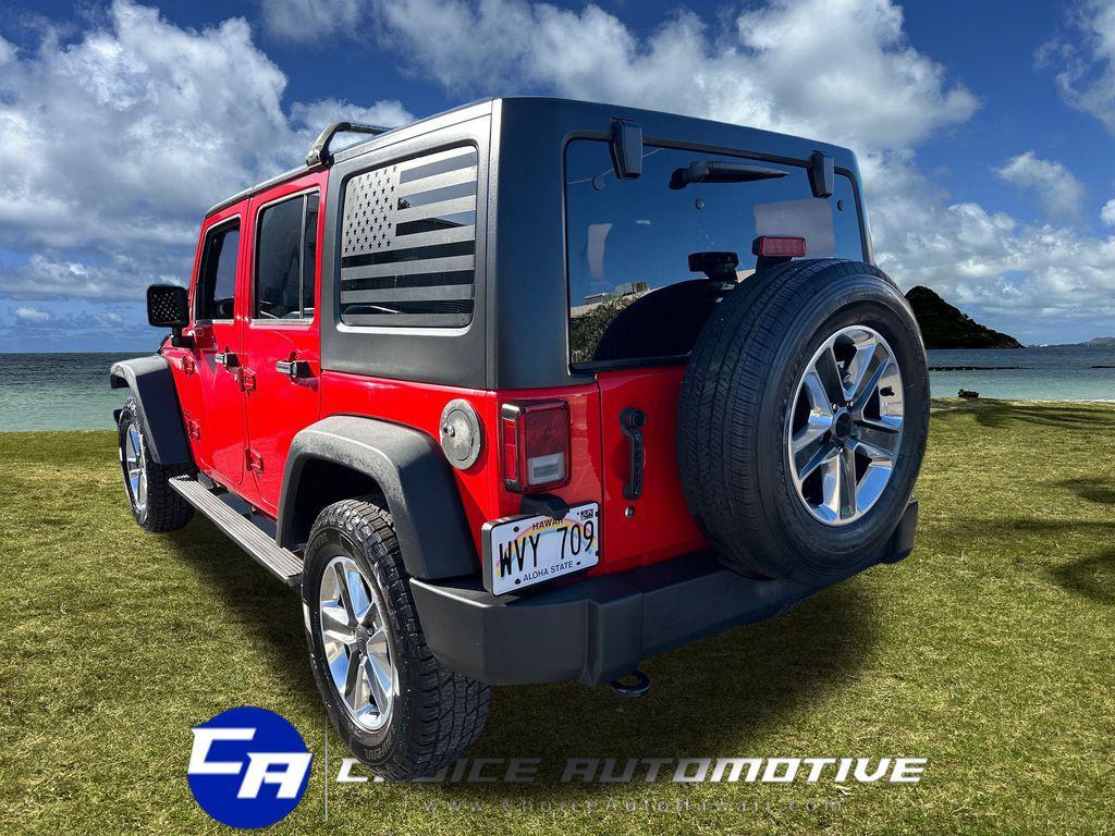 used 2017 Jeep Wrangler Unlimited car, priced at $25,000