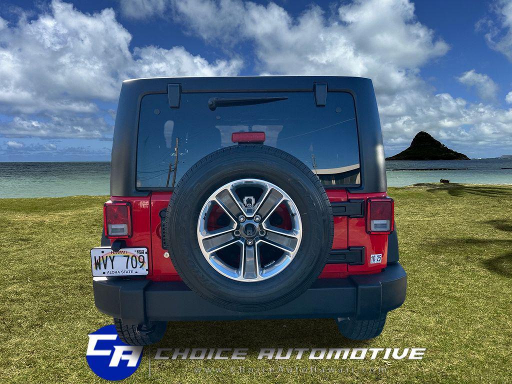 used 2017 Jeep Wrangler Unlimited car, priced at $25,000