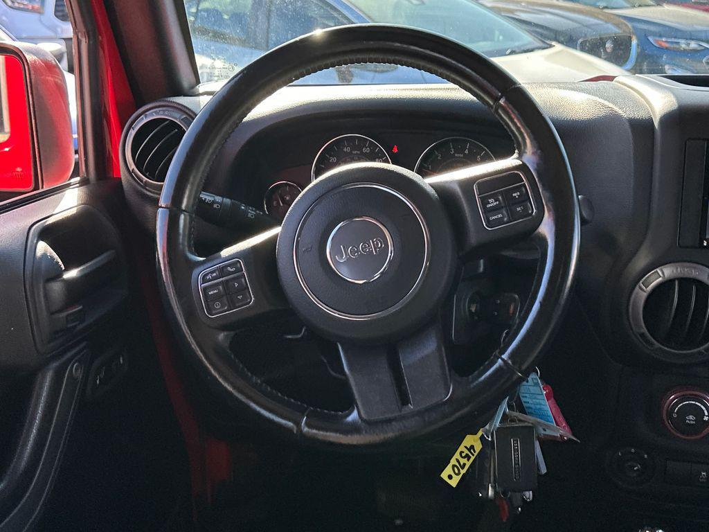 used 2017 Jeep Wrangler Unlimited car, priced at $25,000