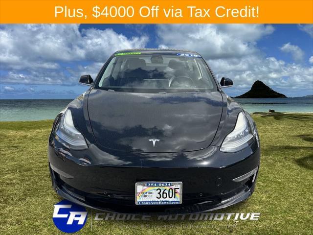 used 2019 Tesla Model 3 car, priced at $23,000