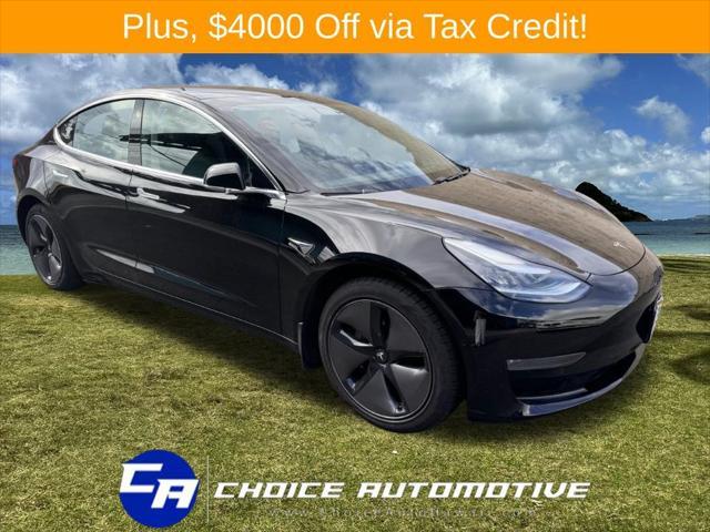 used 2019 Tesla Model 3 car, priced at $23,000