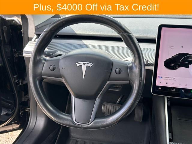 used 2019 Tesla Model 3 car, priced at $23,000