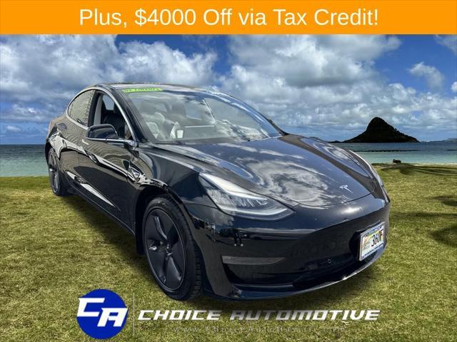 used 2019 Tesla Model 3 car, priced at $23,000