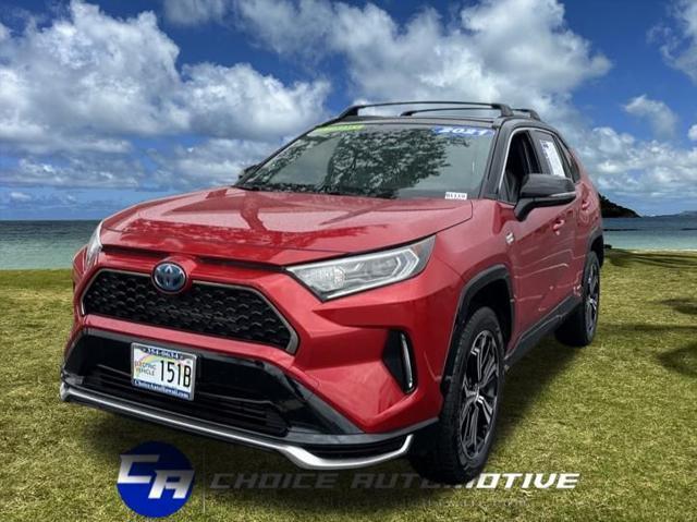 used 2021 Toyota RAV4 Prime car, priced at $38,500