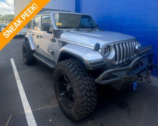 used 2020 Jeep Wrangler Unlimited car, priced at $35,000