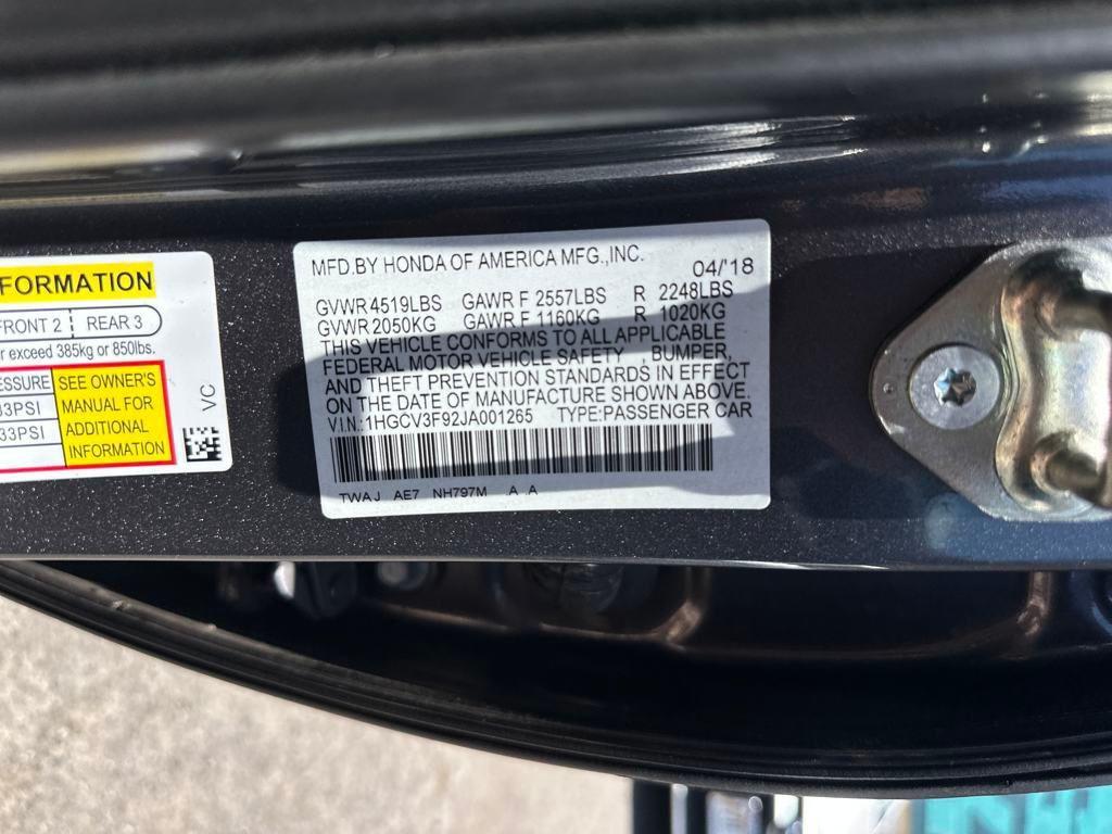 used 2018 Honda Accord Hybrid car, priced at $23,500