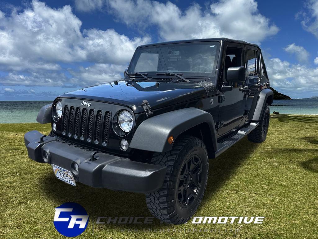 used 2018 Jeep Wrangler JK Unlimited car, priced at $25,000