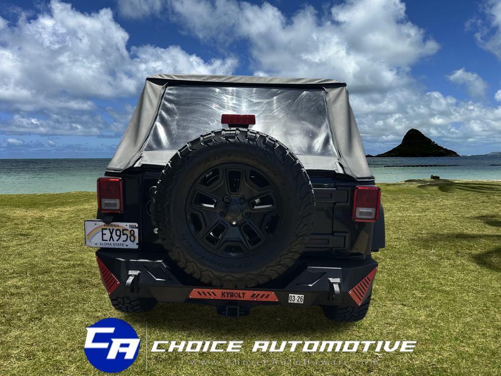 used 2018 Jeep Wrangler JK Unlimited car, priced at $25,000