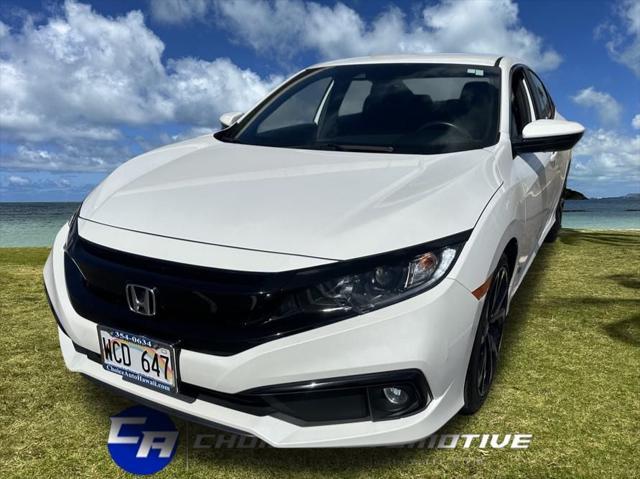 used 2021 Honda Civic car, priced at $25,000