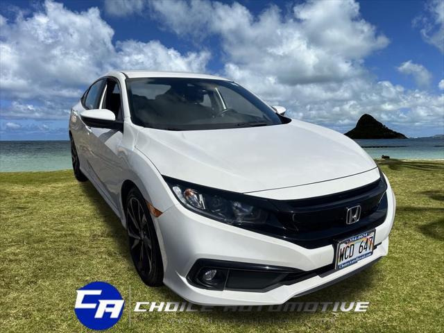 used 2021 Honda Civic car, priced at $25,000