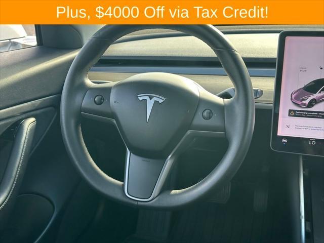 used 2019 Tesla Model 3 car, priced at $25,000