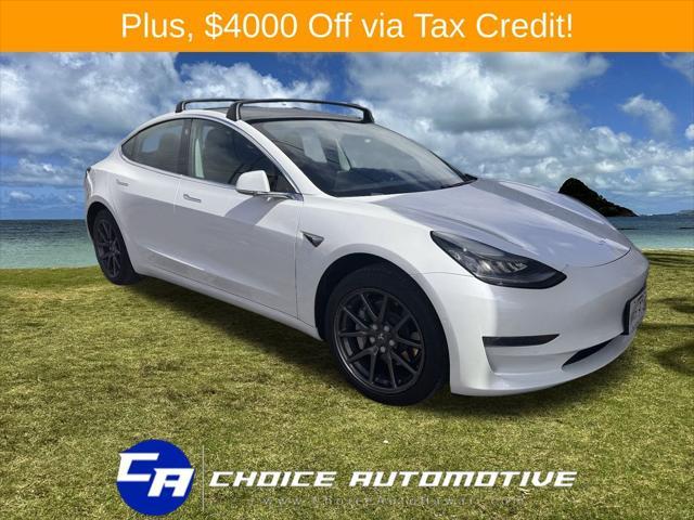 used 2019 Tesla Model 3 car, priced at $27,000