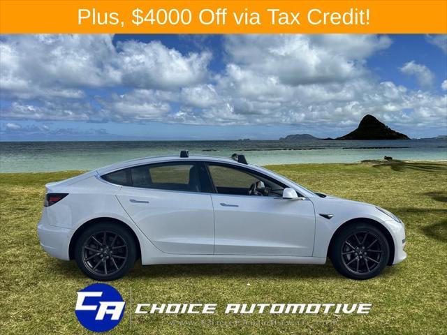 used 2019 Tesla Model 3 car, priced at $25,000