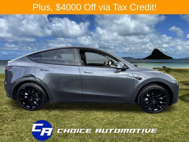 used 2020 Tesla Model Y car, priced at $28,500