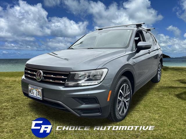 used 2021 Volkswagen Tiguan car, priced at $21,500