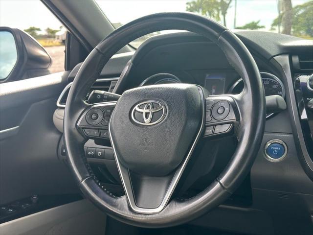 used 2018 Toyota Camry Hybrid car, priced at $18,500