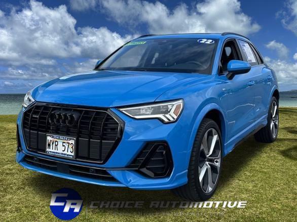 used 2022 Audi Q3 car, priced at $31,000