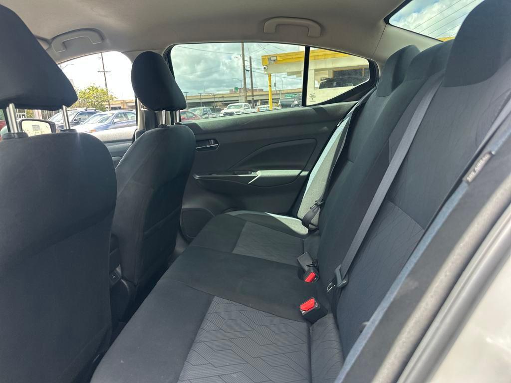 used 2023 Nissan Versa car, priced at $18,000