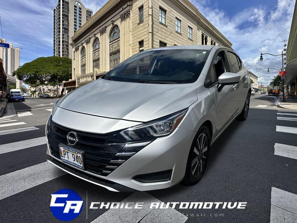 used 2023 Nissan Versa car, priced at $18,500